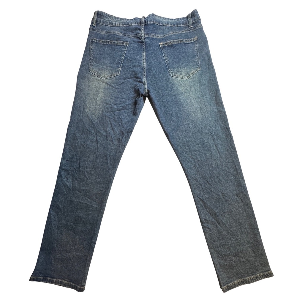 Gap Original Straight Leg Jeans Mens 34x32 (35x30) Medium Wash Blue Denim‎ Pants